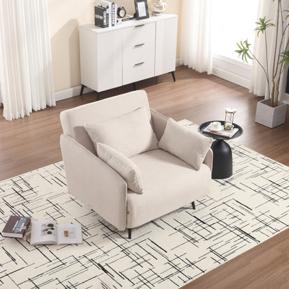 Divano regolabile multifunzionale Coolmore, poltrona trasformabile e letto per gli ospiti