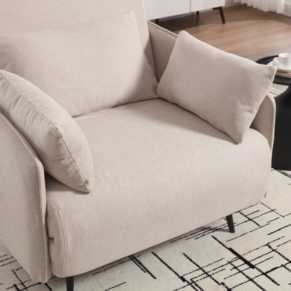 Divano regolabile multifunzionale Coolmore, poltrona trasformabile e letto per gli ospiti