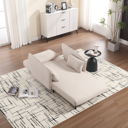 Divano regolabile multifunzionale Coolmore, poltrona trasformabile e letto per gli ospiti