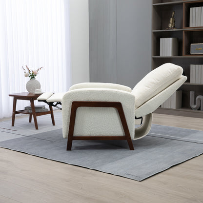 Poltrona reclinabile Coolmore regolabile per home theater, divano reclinabile singolo in tessuto - 29,53 x 30,71 x 40,16