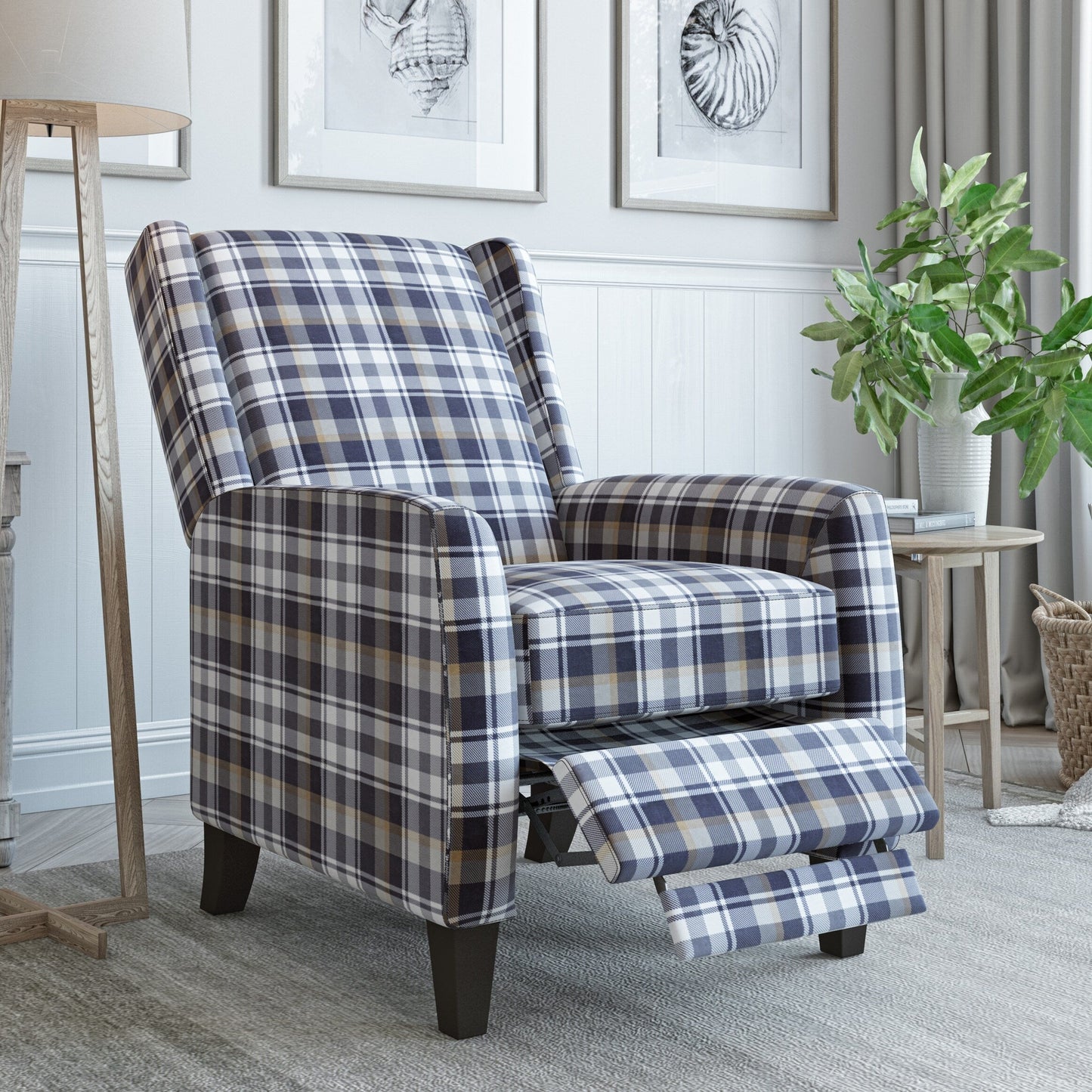 Poltrona reclinabile con schienale regolabile Copper Grove Cori