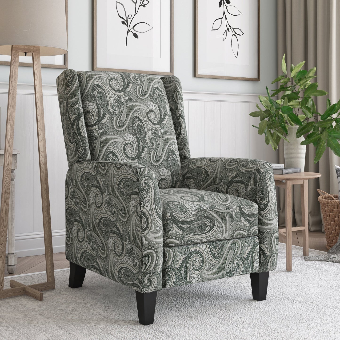 Poltrona reclinabile con schienale regolabile Copper Grove Cori