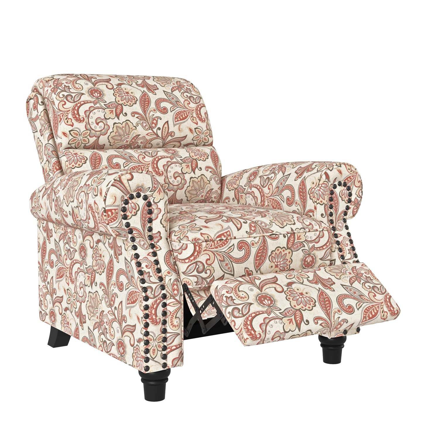 Poltrona reclinabile con schienale reclinabile Copper Grove Jessie ProLounger Paisley