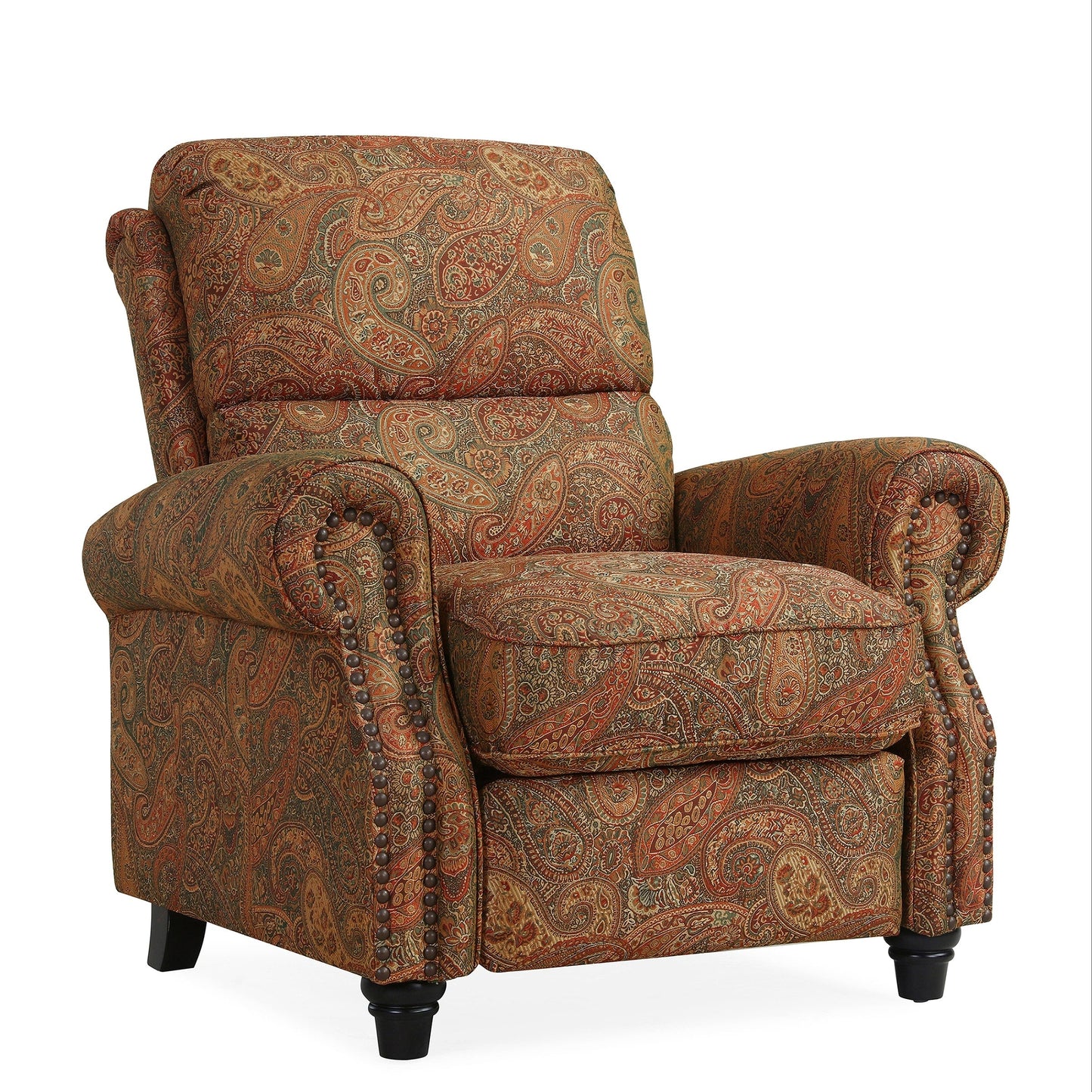 Poltrona reclinabile con schienale reclinabile Copper Grove Jessie ProLounger Paisley