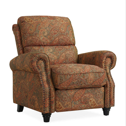 Poltrona reclinabile con schienale reclinabile Copper Grove Jessie ProLounger Paisley