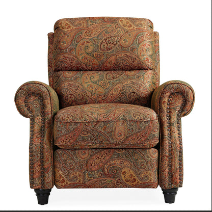 Poltrona reclinabile con schienale reclinabile Copper Grove Jessie ProLounger Paisley