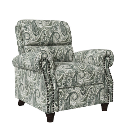 Poltrona reclinabile con schienale reclinabile Copper Grove Jessie ProLounger Paisley