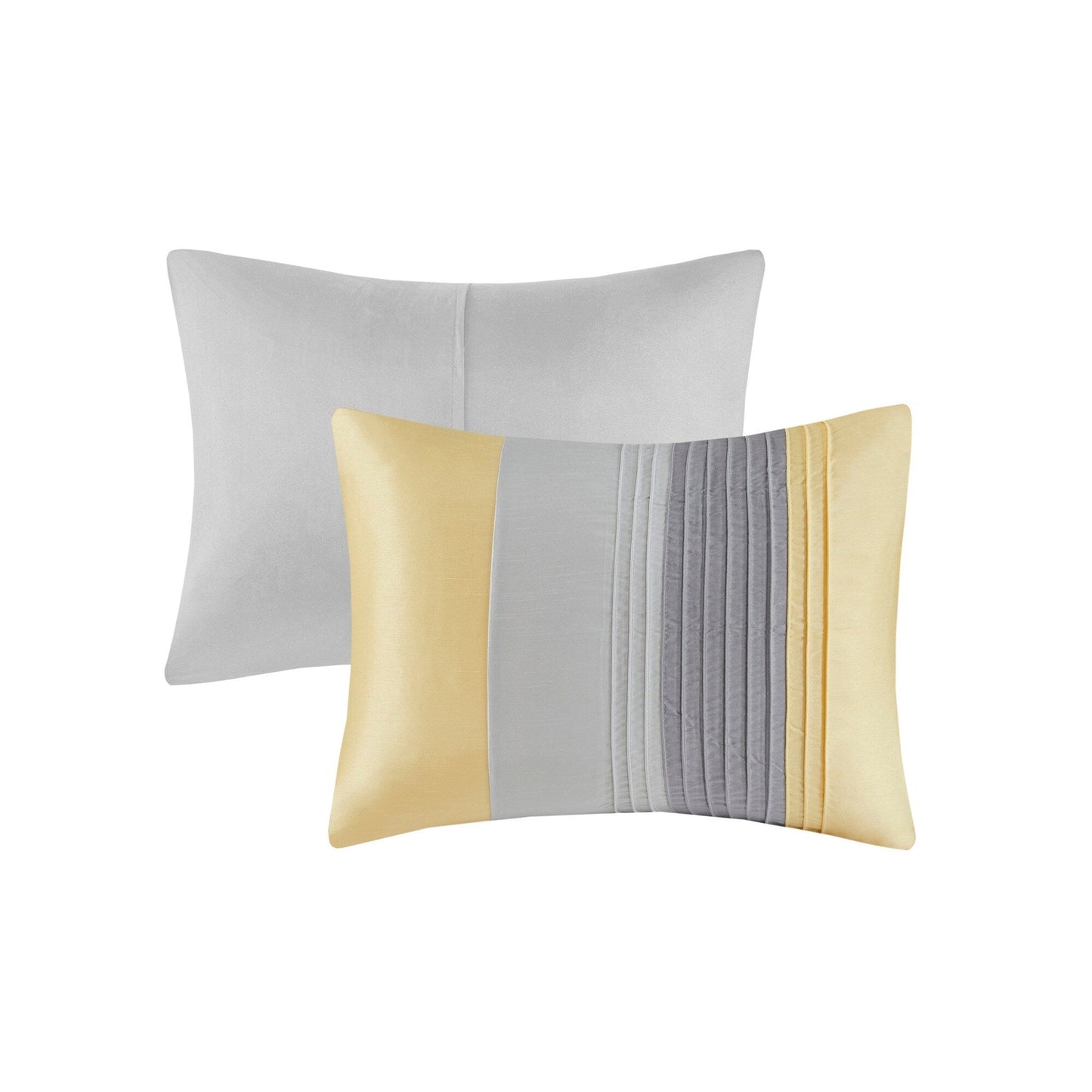 Set copripiumino Copper Grove Kiston Yellow da 7 pezzi