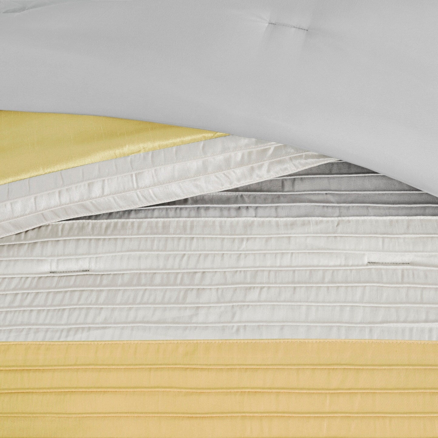 Set copripiumino Copper Grove Kiston Yellow da 7 pezzi