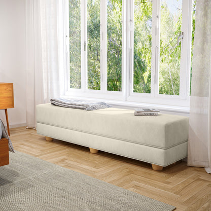 Panca letto trasformabile Jaxx Camden / Letto singolo pieghevole per gli ospiti