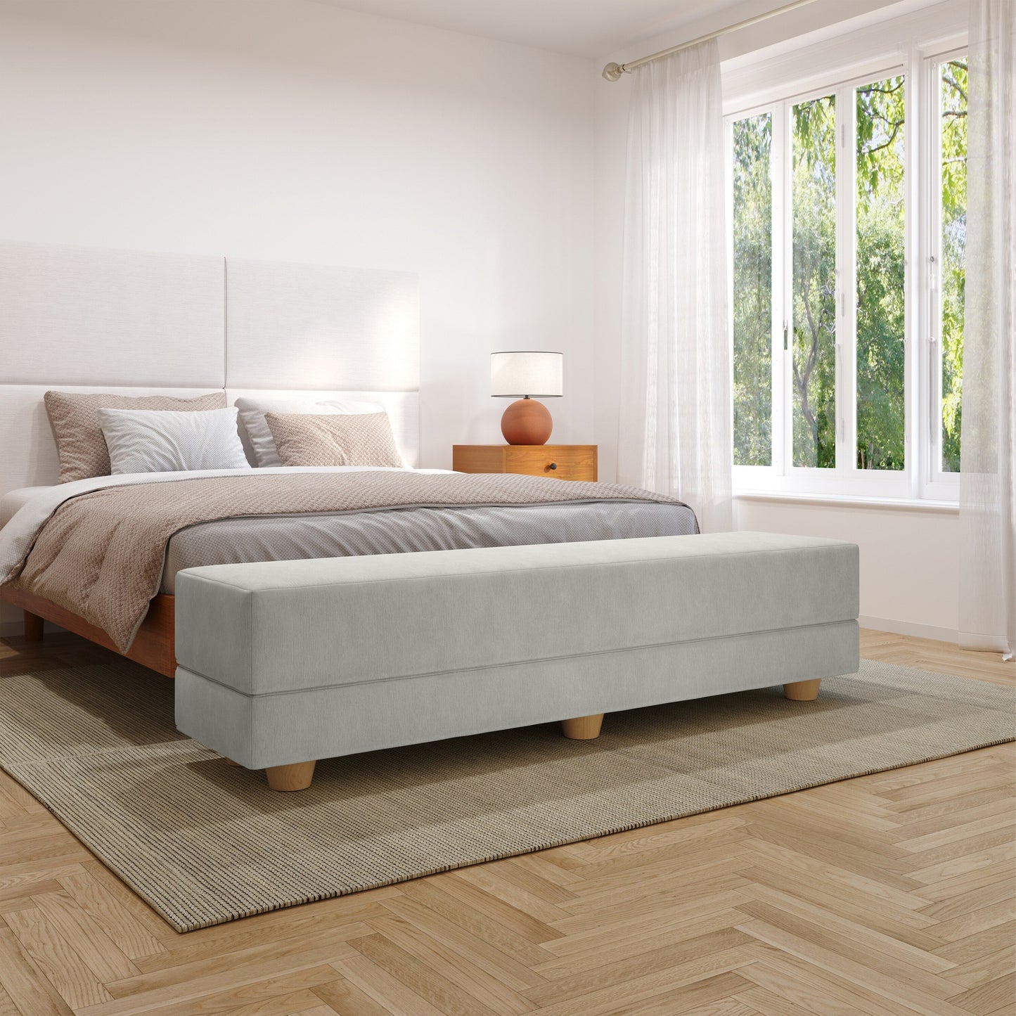 Panca letto trasformabile Jaxx Camden / Letto singolo pieghevole per gli ospiti