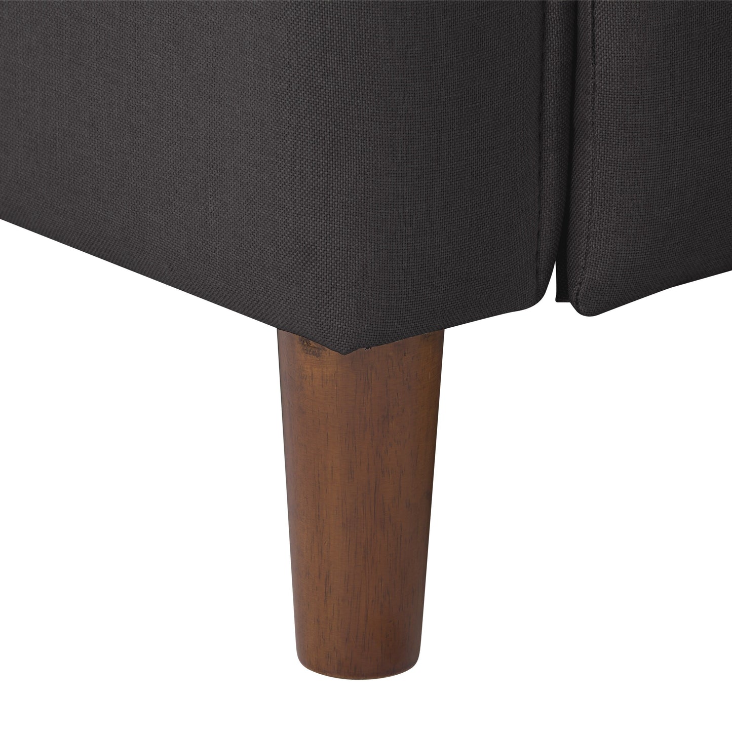 Poltrona reclinabile manuale con poggiapiedi e gambe alte