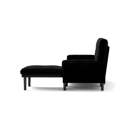 Divano a 3 posti regolabile in velluto a coste e letto per gli ospiti