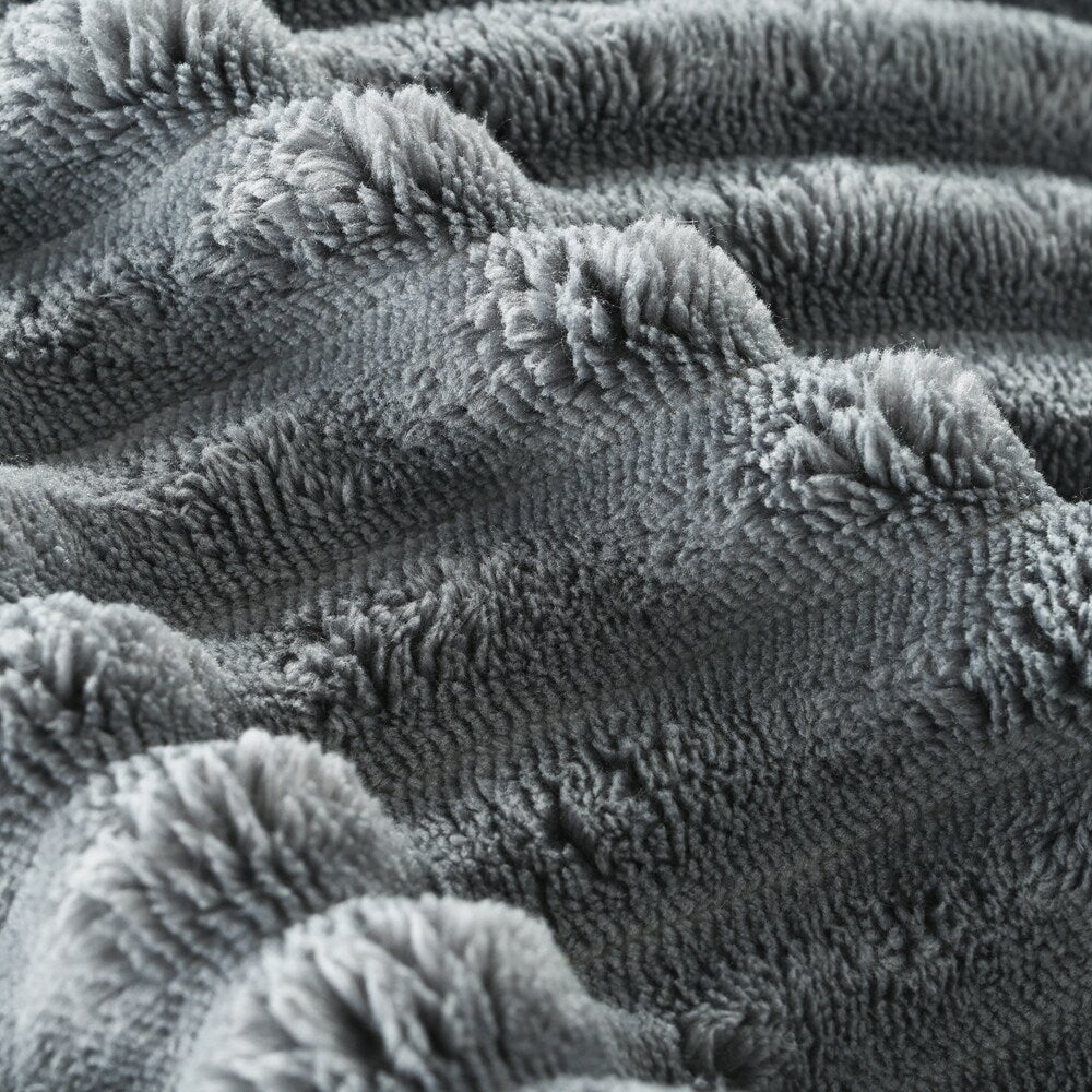 Divano letto matrimoniale in velluto a coste con 2 cuscini