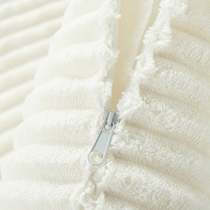 Divano letto matrimoniale in velluto a coste con 2 cuscini