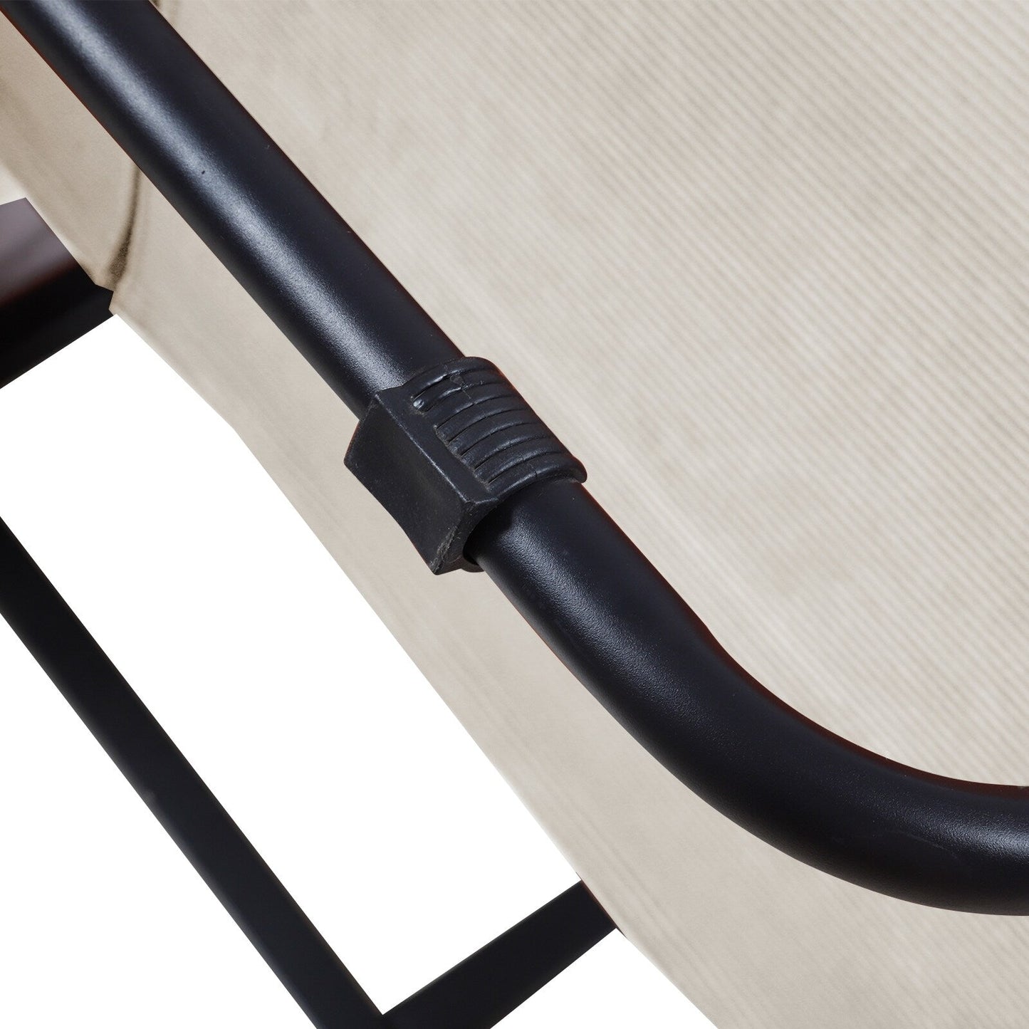 Divano letto singolo in velluto a coste con schienale reclinabile