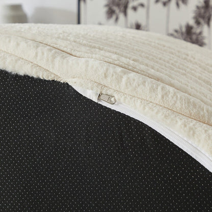 Divano singolo in velluto a coste e spugna, non richiede montaggio