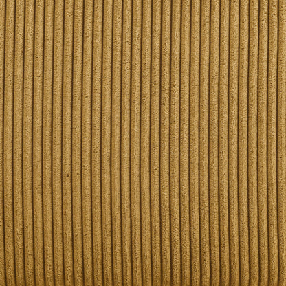 Divano con gonna imbottita in velluto a coste - 39 P x 84,5 L x 33 A