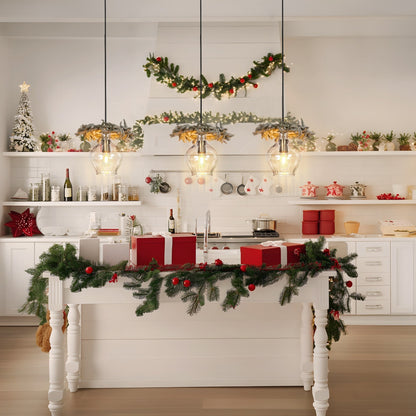 Lampada a sospensione moderna in ottone Coria Mid-Century, 1 luce, elegante, dimmerabile, per isola cucina, vetro scanalato, sala da pranzo