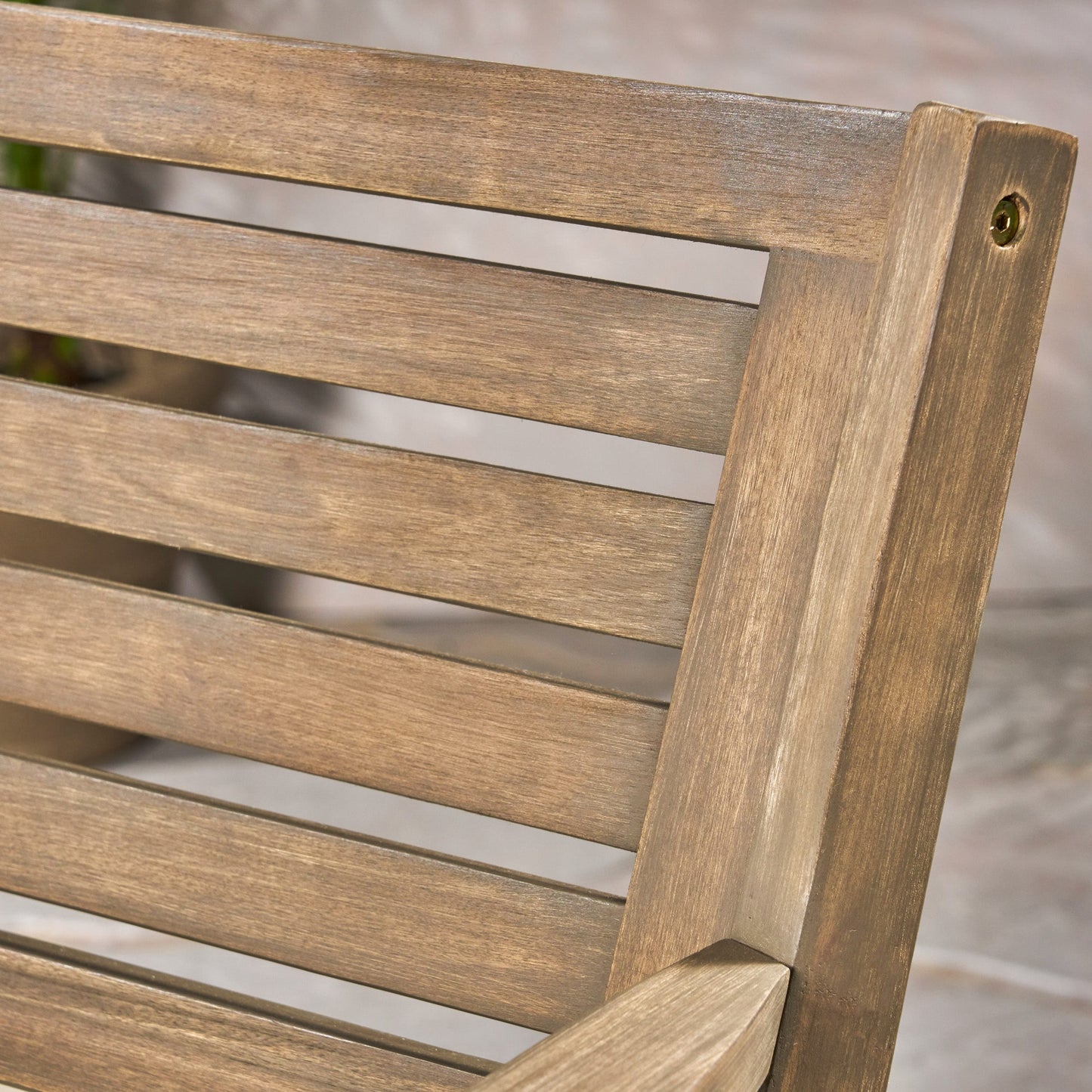 Set da bistrot in legno da esterno Coronado da 3 pezzi di Christopher Knight Home - N/D