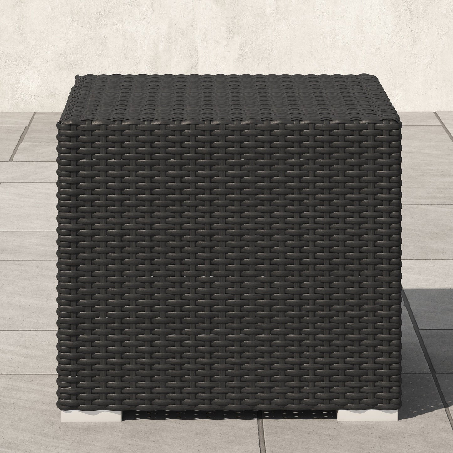 Set da conversazione per patio in vimini e alluminio Corvus da 8 pezzi