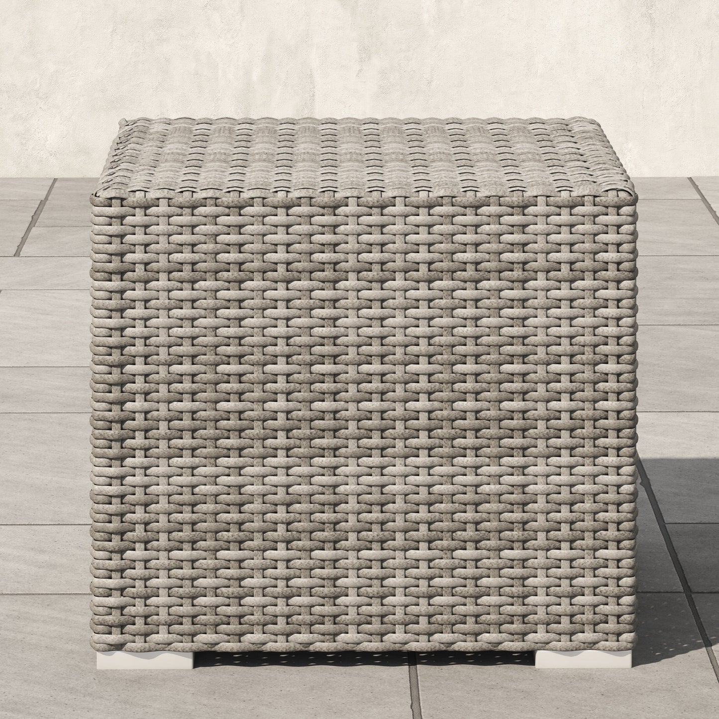 Set da conversazione per patio in vimini e alluminio Corvus da 8 pezzi