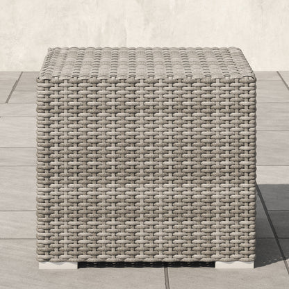 Set da conversazione per patio in vimini e alluminio Corvus da 8 pezzi