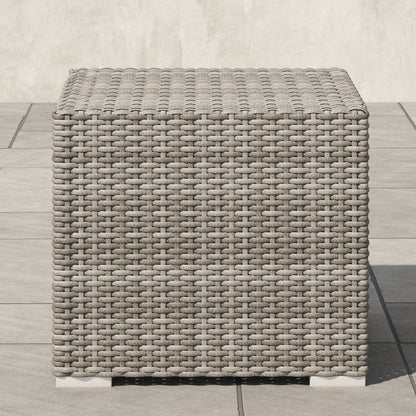 Set da conversazione per patio in vimini e alluminio Corvus da 8 pezzi