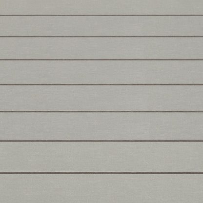 Set da pranzo per esterni Corvus Orville da 6 pezzi in alluminio con piano del tavolo in WPC