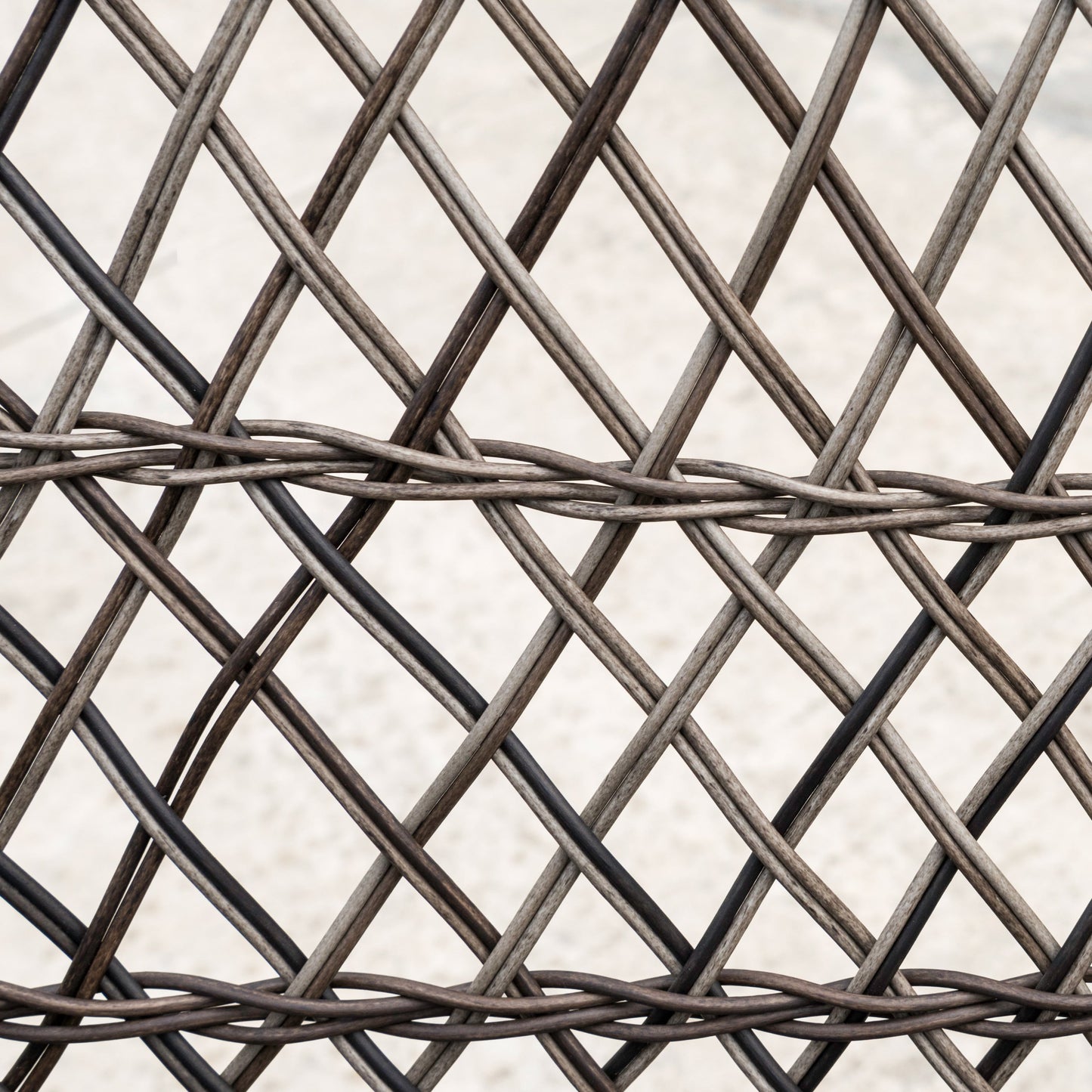 Set da giardino in vimini Corvus Padova da 4 pezzi