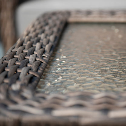 Set da giardino in vimini Corvus Padova da 4 pezzi