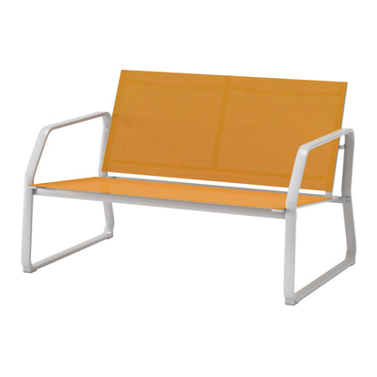 Set da conversazione in tessuto Corvus Yorkdale da 4 pezzi per esterni