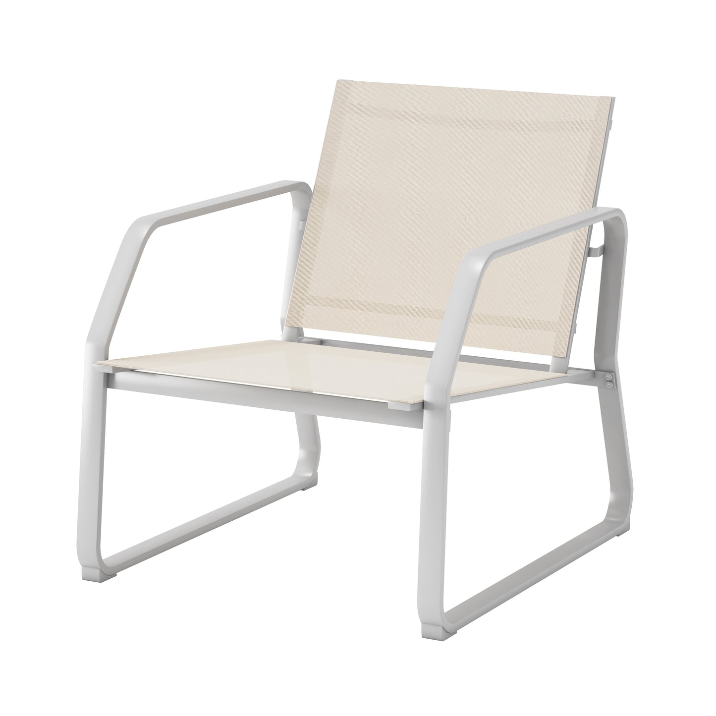 Set da conversazione in tessuto Corvus Yorkdale da 4 pezzi per esterni