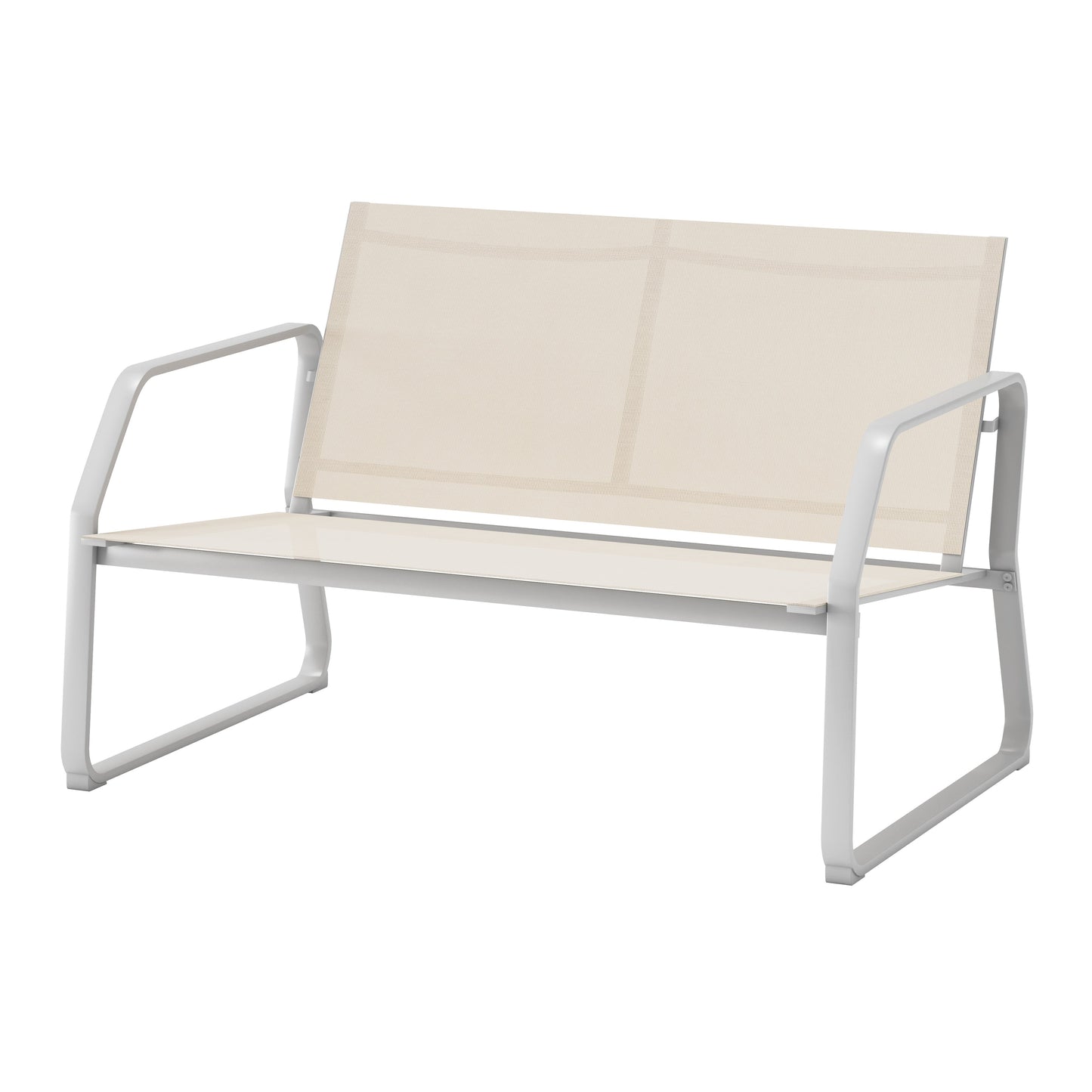 Set da conversazione in tessuto Corvus Yorkdale da 4 pezzi per esterni