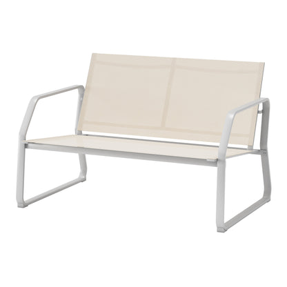 Set da conversazione in tessuto Corvus Yorkdale da 4 pezzi per esterni