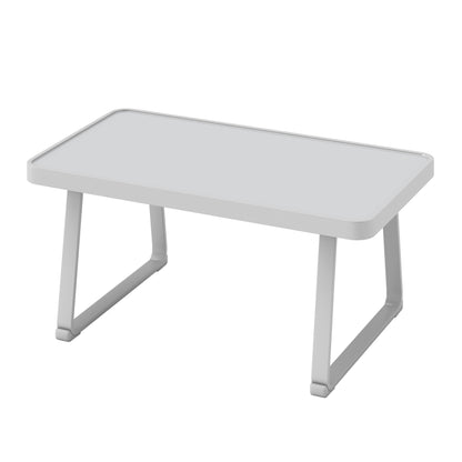 Set da conversazione in tessuto Corvus Yorkdale da 4 pezzi per esterni