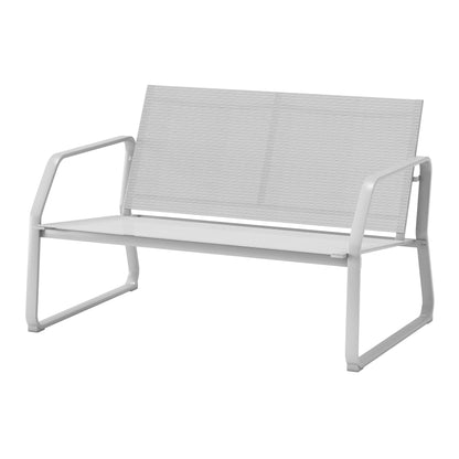 Set da conversazione in tessuto Corvus Yorkdale da 4 pezzi per esterni