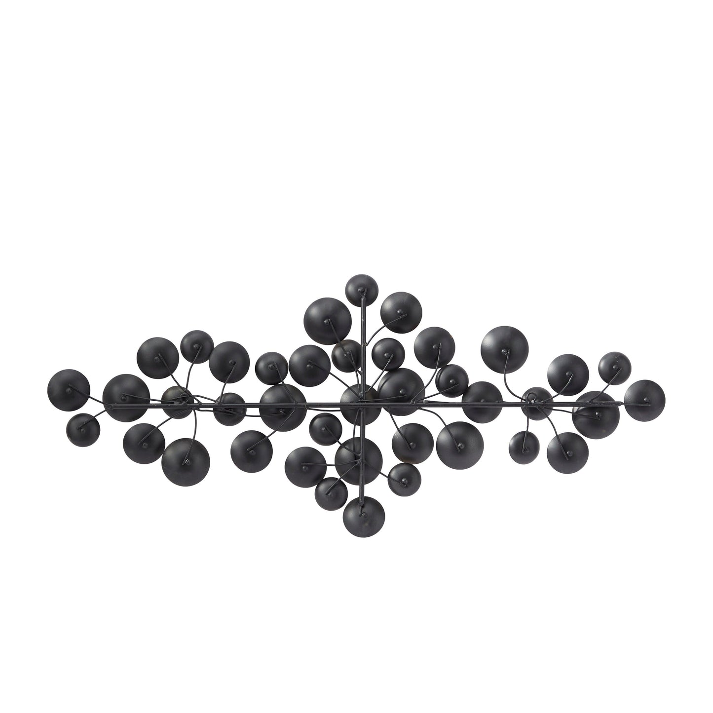 Decorazione da parete in metallo dorato CosmoLiving by Cosmopolitan con motivo strutturato