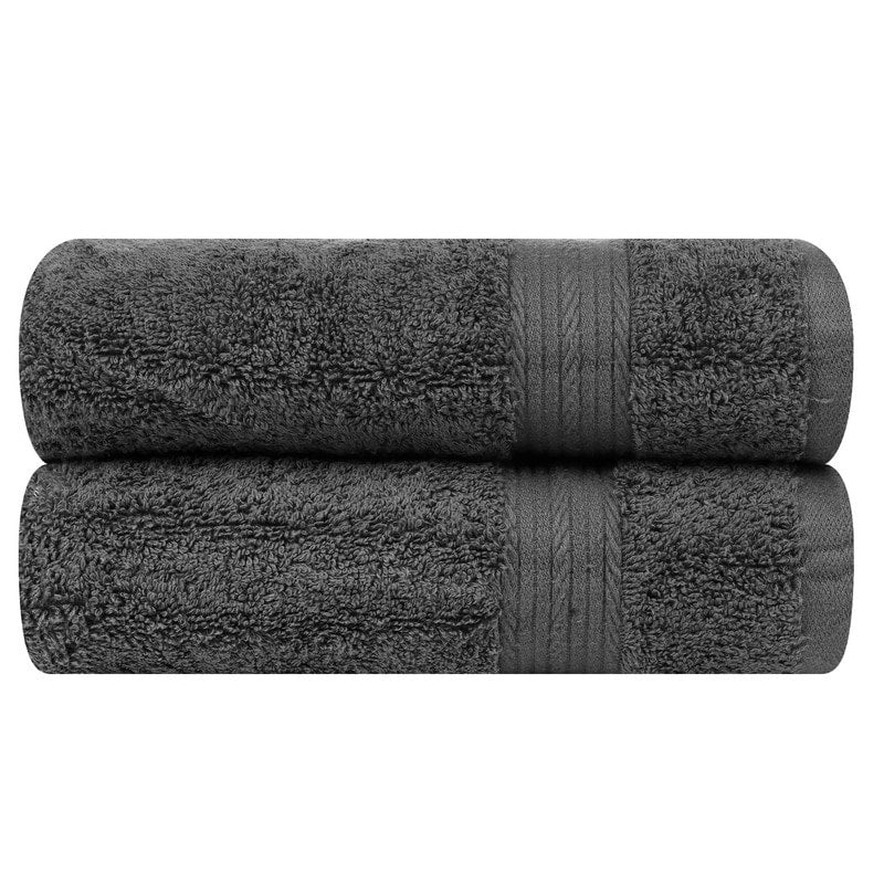 Asciugamano da bagno in cotone 600 g/m², 18 x 28 pollici, di Ample Decor