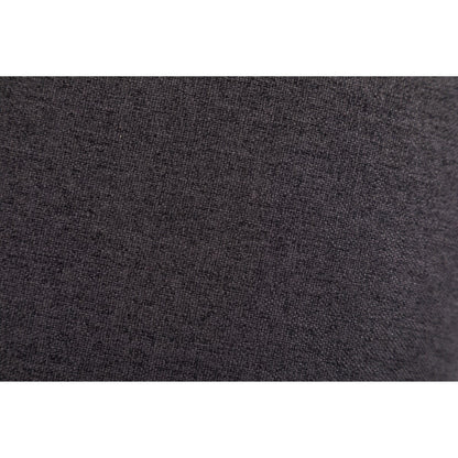 Sedia a dondolo girevole in tessuto di lino e cotone, reclinabile, con schienale regolabile e poggiapiedi per soggiorno.