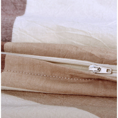 Set copripiumino in cotone a quadri con motivo a quadri, 3 pezzi