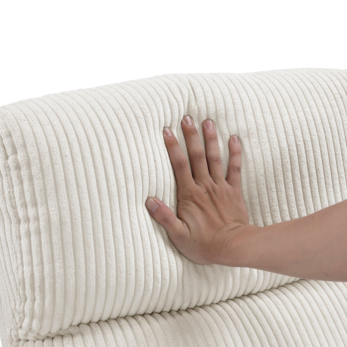 Poltrona reclinabile Covelo Corduroy Push Back