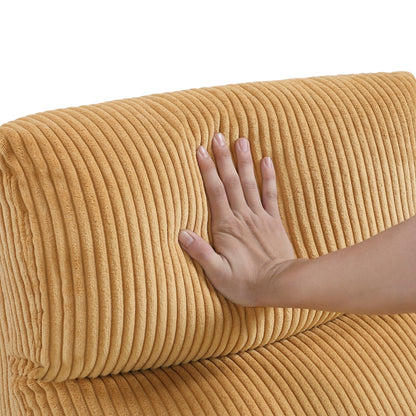 Poltrona reclinabile Covelo Corduroy Push Back