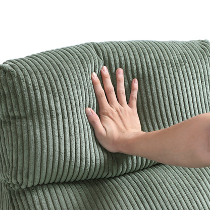 Poltrona reclinabile Covelo Corduroy Push Back