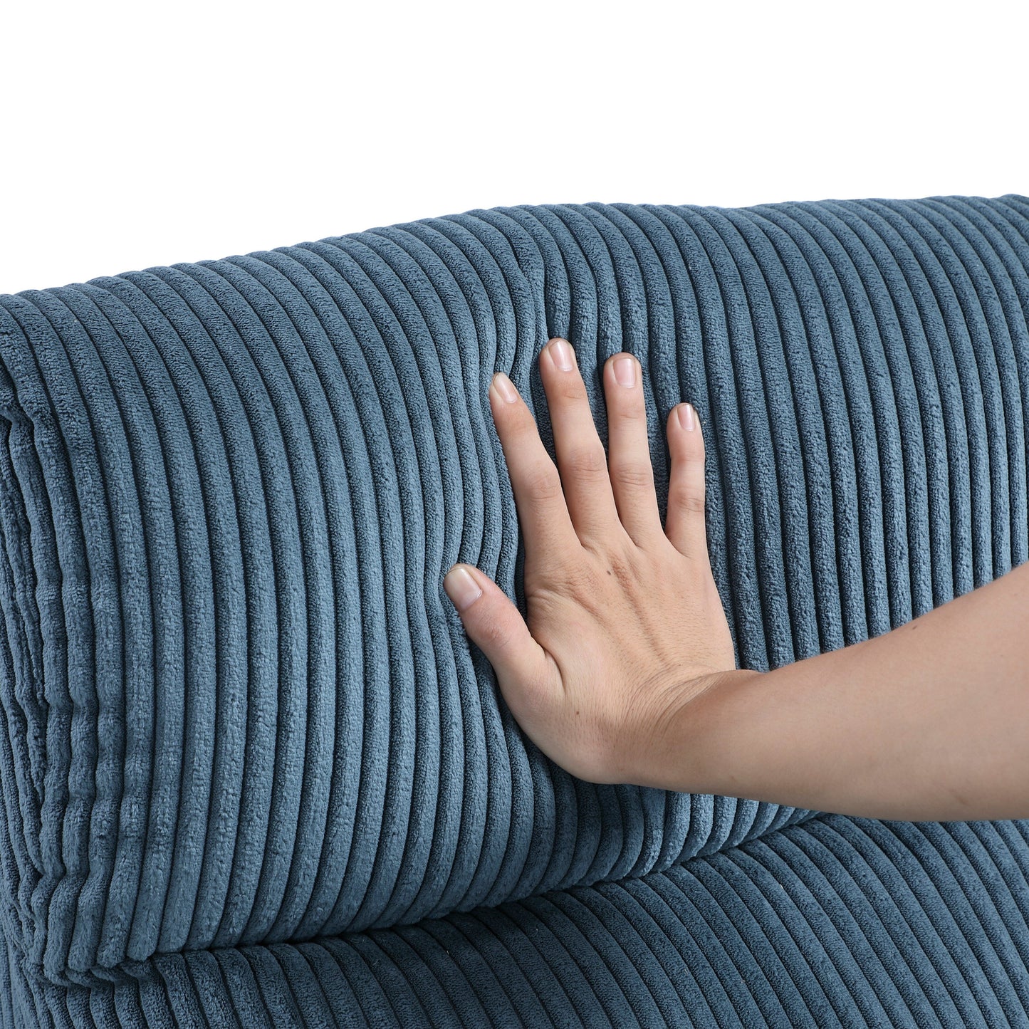 Poltrona reclinabile Covelo Corduroy Push Back