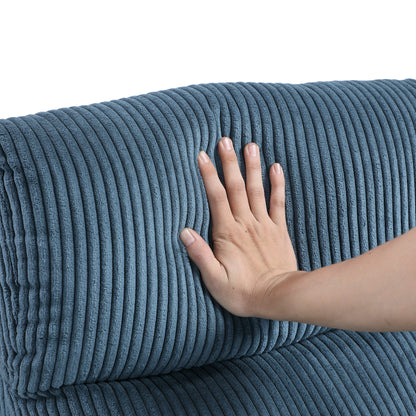 Poltrona reclinabile Covelo Corduroy Push Back