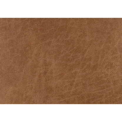 Divano Coxi con 2 cuscini a rullo, morbida microfibra marrone, 82 pollici