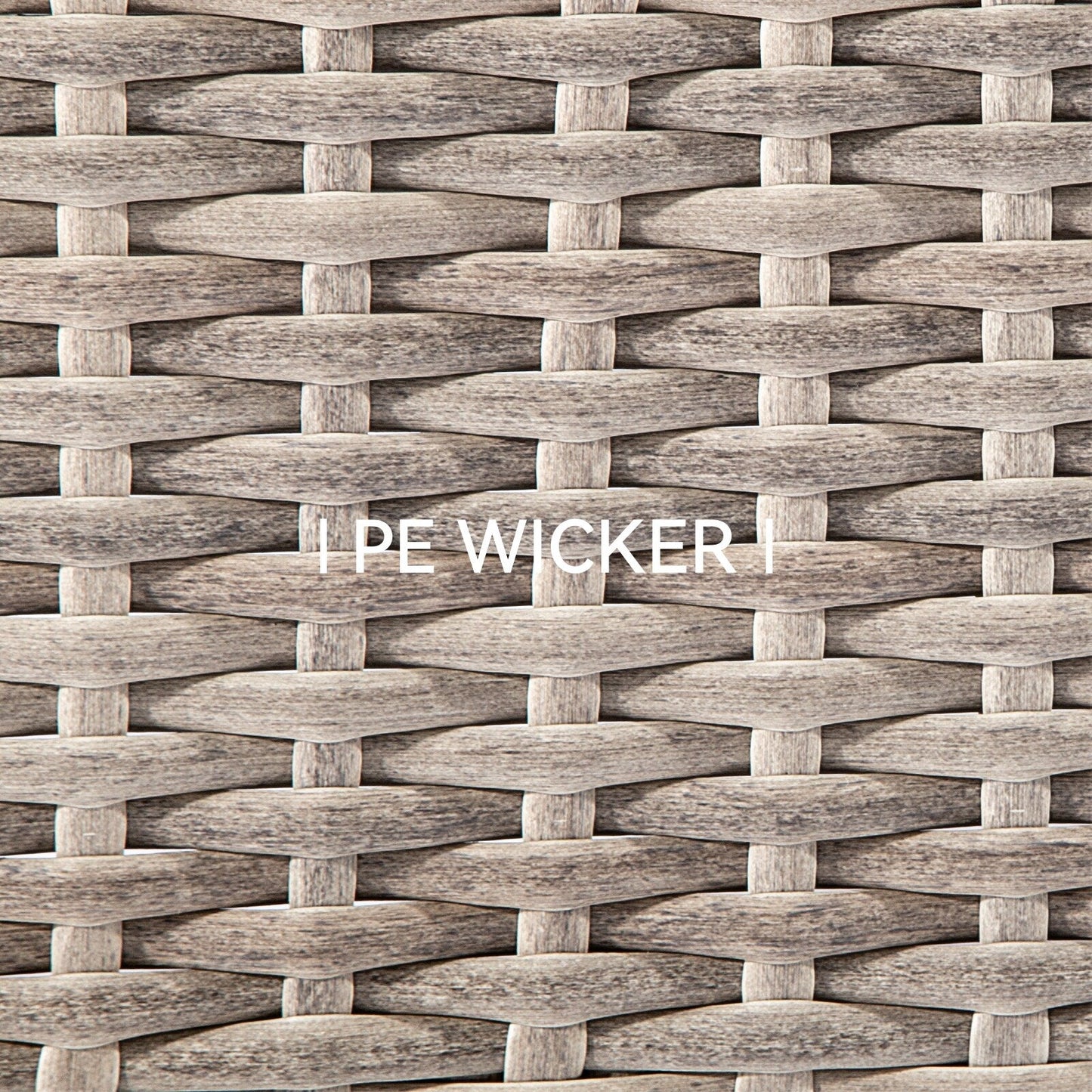 Cozywor - Set da conversazione con sedia a dondolo girevole da esterno, 3 pezzi, per patio e con tavolino laterale