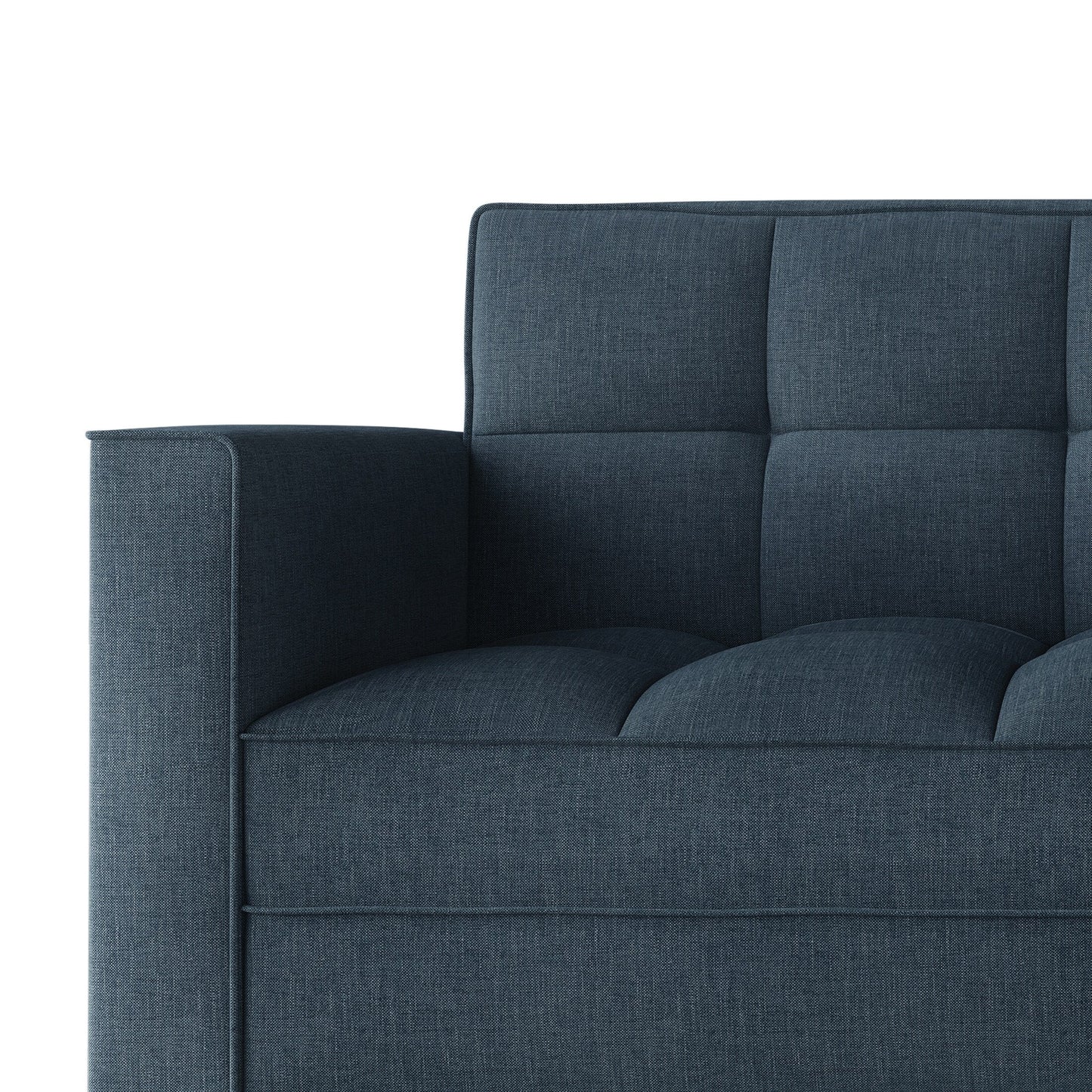 Divano imbottito in lino moderno ed elegante CraftPorch