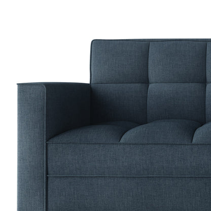 Divano imbottito in lino moderno ed elegante CraftPorch